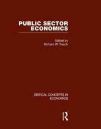 Public Sector Economics (Critical Concepts in Economics)