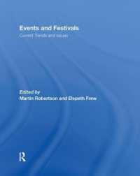 Events and Festivals : Current Trends and Issues