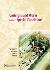 Underground Works under Special Conditions : Proceedings of the ISRM Workshop W1, Madrid, Spain, 6-7 July 2007