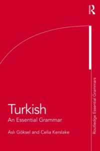 Turkish: an Essential Grammar (Routledge Essential Grammars)