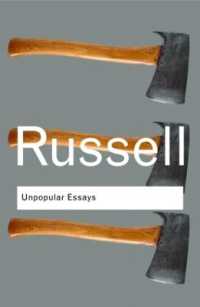 ラッセル『人類の将来：反俗評論集』（原書）<br>Unpopular Essays (Routledge Classics)