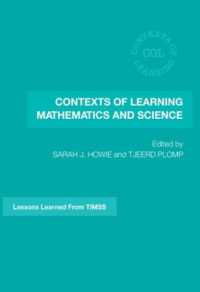 Contexts of Learning Mathematics and Science : Lessons Learned from TIMSS (Contexts of Learning)