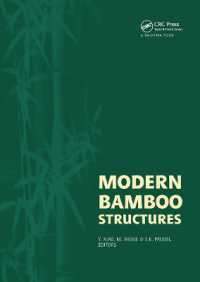Modern Bamboo Structures : Proceedings of the First International Conference