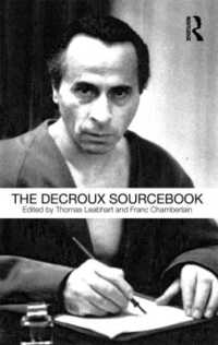 エティエンヌ・デクルー資料集<br>The Decroux Sourcebook