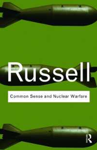 ラッセル『常識と核戦争』（原書）<br>Common Sense and Nuclear Warfare (Routledge Classics)