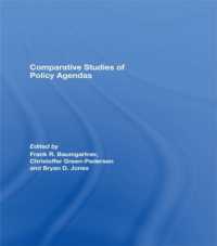Comparative Studies of Policy Agendas (Journal of European Public Policy Series)