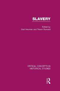 Slavery : Critical Concepts in Historical Studies
