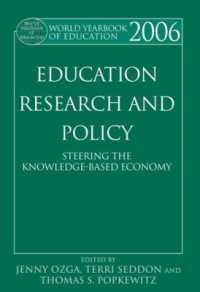 World Yearbook of Education 2006 : Education, Research and Policy: Steering the Knowledge-Based Economy (World Yearbook of Education)