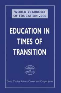 World Yearbook of Education 2000 : Education in Times of Transition (World Yearbook of Education)