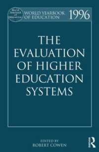 The World Yearbook of Education 1996 : The Evaluation of Higher Education Systems (World Yearbook of Education)