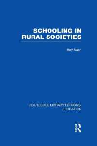 Schooling in Rural Societies (RLE Edu L) (Routledge Library Editions: Education)