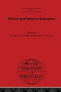 World Yearbook of Education 1966 : Church and State in Education (World Yearbook of Education)