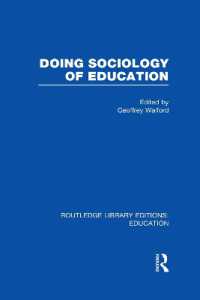 Doing Sociology of Education (RLE Edu L) (Routledge Library Editions: Education)