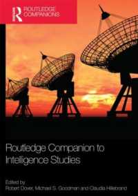 ラウトレッジ版　諜報研究必携<br>Routledge Companion to Intelligence Studies