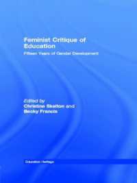 Feminist Critique of Education : Fifteen Years of Gender Development (Education Heritage)