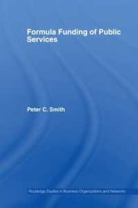 Formula Funding of Public Services (Routledge Studies in Business Organizations and Networks)