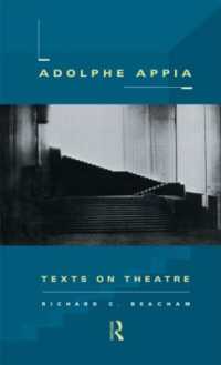 Adolphe Appia : Texts on Theatre