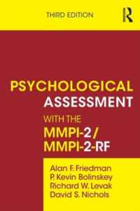 Psychological Assessment with the MMPI-2 / MMPI-2-RF （3RD）