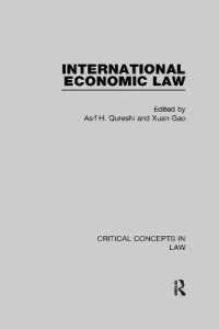 International Economic Law : Critical Concepts in Law