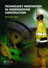 Technology Innovation in Underground Construction