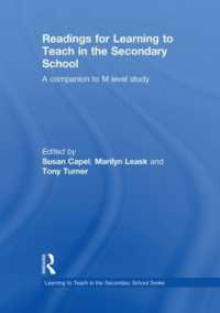 Readings for Learning to Teach in the Secondary School : A Companion to M Level Study (Learning to Teach Subjects in the Secondary School Series)