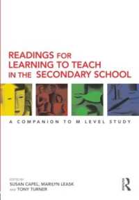 Readings for Learning to Teach in the Secondary School : A Companion to M Level Study (Learning to Teach Subjects in the Secondary School Series)