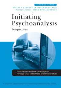 Initiating Psychoanalysis : Perspectives (New Library of Psychoanalysis Teaching Series)