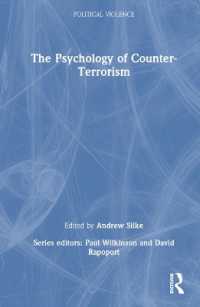 対テロリズムの心理学<br>The Psychology of Counter-Terrorism (Political Violence)