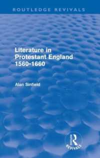 Literature in Protestant England, 1560-1660 (Routledge Revivals) (Routledge Revivals)