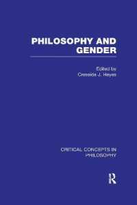 Philosophy and Gender : Critical Concepts in Philosophy