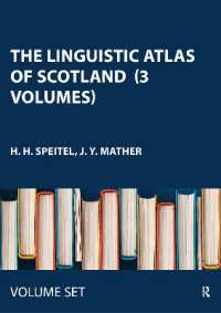 スコットランド言語地図（復刊・全３巻）<br>The Linguistic Atlas of Scotland (3 Volumes) : Scots Section