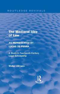 The Medieval Idea of Law as Represented by Lucas de Penna (Routledge Revivals) (Routledge Revivals: Walter Ullmann on Medieval Political Theory)