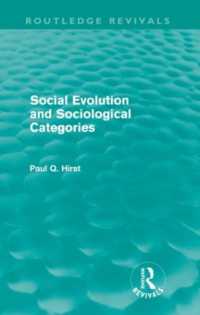 Social Evolution and Sociological Categories (Routledge Revivals) (Routledge Revivals)