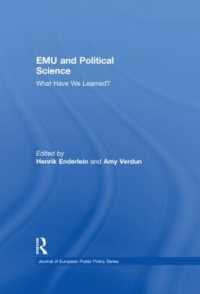 欧州経済通貨同盟と政治学<br>EMU and Political Science : What Have We Learned? (Journal of European Public Policy Series)
