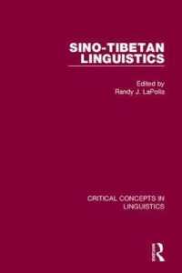 Sino-Tibetan Linguistics : Critical Concepts in Linguistics