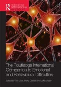 ラウトレッジ版 情動・行動困難国際必携<br>The Routledge International Companion to Emotional and Behavioural Difficulties