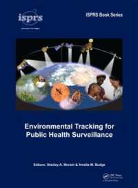 Environmental Tracking for Public Health Surveillance (Isprs Book Series)