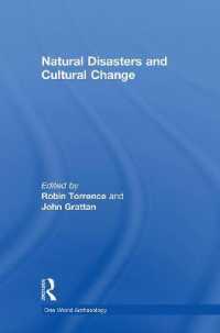 Natural Disasters and Cultural Change (One World Archaeology)