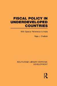 Fiscal Policy in Underdeveloped Countries : With Special Reference to India (Routledge Library Editions: Development)