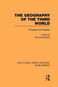 The Geography of the Third World : Progress and Prospect (Routledge Library Editions: Development)