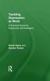 職場にみる鬱への取り組み：従業員と雇用者のためのガイド<br>Tackling Depression at Work : A Practical Guide for Employees and Managers