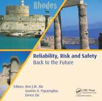 Reliability, Risk and Safety - Back to the Future