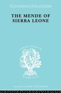Mende of Sierra Leone Ils 65 (International Library of Sociology)