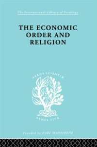 The Economic Order and Religion (International Library of Sociology)