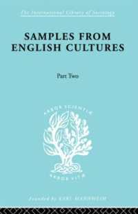 Samples from English Cultures (International Library of Sociology)