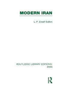 Modern Iran (RLE Iran A) (Routledge Library Editions: Iran)