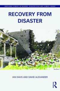 Recovery from Disaster (Routledge Studies in Hazards, Disaster Risk and Climate Change)