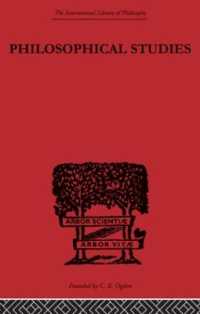 Philosophical Studies (International Library of Philosophy)