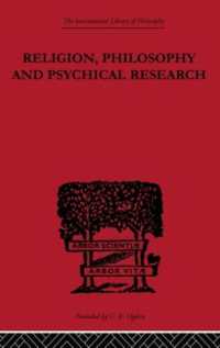 Religion, Philosophy and Psychical Research : Selected Essays (International Library of Philosophy)