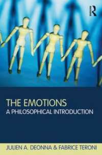 情動：哲学的入門<br>The Emotions : A Philosophical Introduction